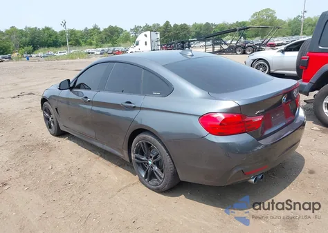 2017 BMW 430I Gran Coupe xDrive from USA, damaged, VIN WBA4F9C35HG812856